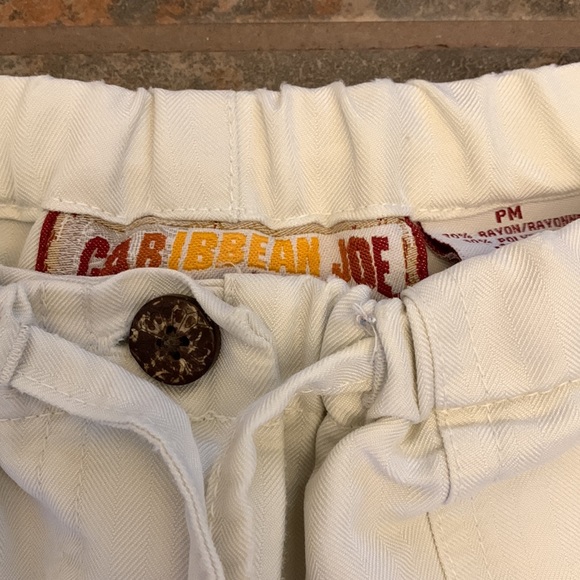 Vintage Caribbean Joe rayon pants PM - Picture 3 of 4